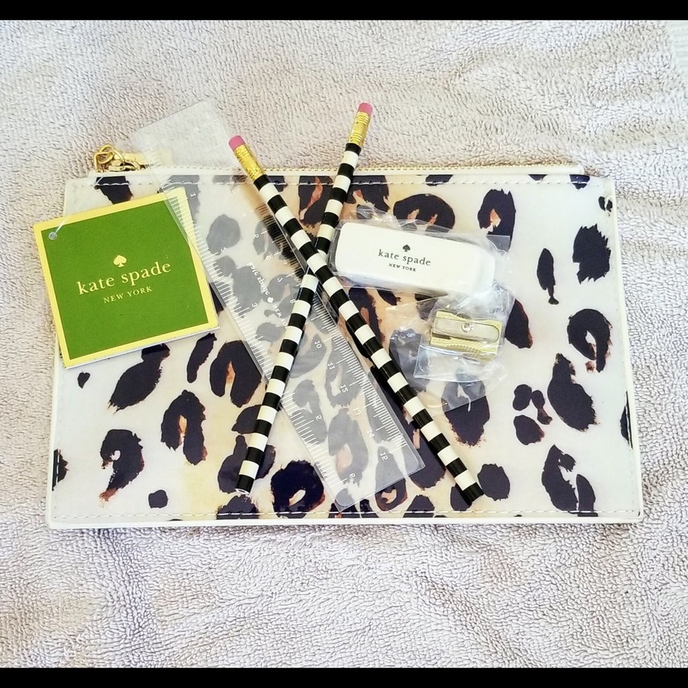 Kate Spade back to school pencil pouch